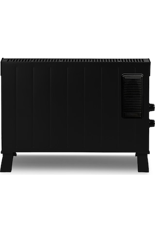 Kumtel Siyah Fanlı Konvektör Isıtıcı 2500w Hc-2952
