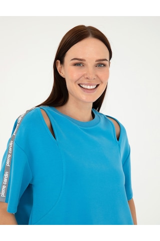 Pierre Cardin Kadın Mavi Sweatshirt 50283137-vr036 Mavi
