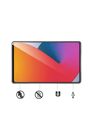Goocamp Apple Uyumlu iPad 10.9 2022 10.nesil Gcmp Tablet Blue Nano Ekran Koruyucu-renksiz