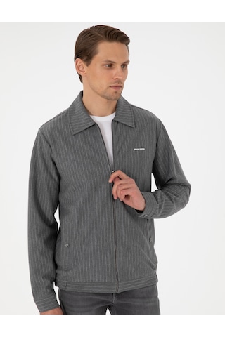 Pierre Cardin Erkek Antrasit Melanj Hırka Örme 50290679-vr081 Antrasit Melanj