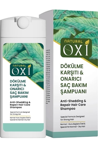 Oxi Natural Dökülme Karşıtı Normal Saç Şampuanı 300 Ml. Normal