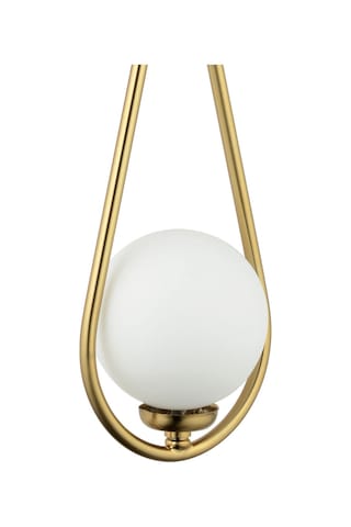 Lampaluce Pioggia Tasarımı Modern Aplik Sarı 35cm Sarı