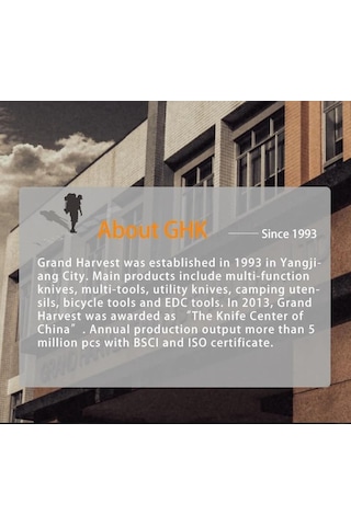 Grand Kamp Harvest Ghk-pl102 Smart Lion Multi Tool Açık Gri