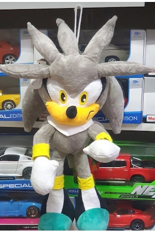 Orijinal Ithal Kumaş Sonic Peluş Oyuncak 40 Cm Shadow Echidnagri