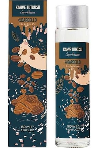 Bargello Kahve Tutkusu 180 Ml Cam  Dökme Kapak Kolonya Edc