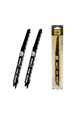 Cat Da07002 228mm 2 Parça Profesyonel Hızlı Ahşap Kesme Tilki Kuyruğu Testere Ucu Fr Da07002