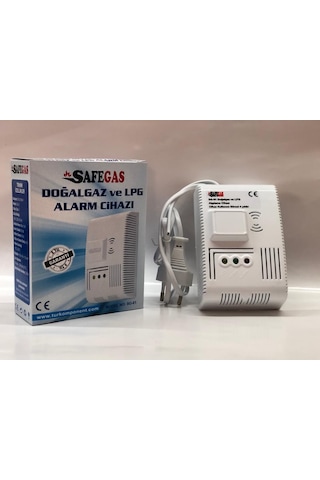 Safegas SG-03 Doğalgaz ve Lpg Alarmlı Gaz Dedektörü
