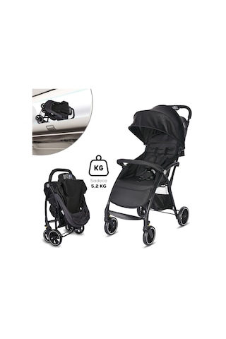 Lorelli Fresh Kabin Boy Bebek Arabası - Black Jasper