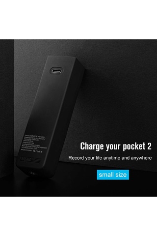 Cbtx Startrc St1109089 Djı Pocket 2 Kamera Sabitleyici Gimbal Güç Bankası 1/4 İnç Vidalı Delekli Taşınabilir Şarj Cihazı
