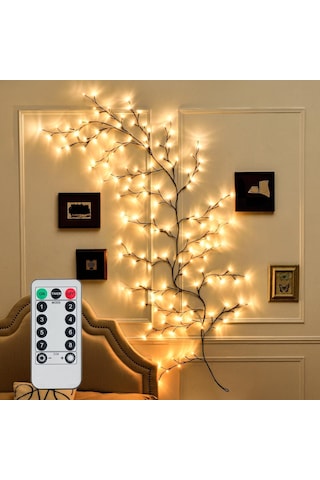 144 Led 8 Mod + Uzaktan Kumandalı Yapışkanlı Günışığı Ledli