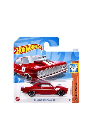 Hot Wheels Tekli Arabalar 64 Chevy Chevelle Ss Muscle Mania Htc58