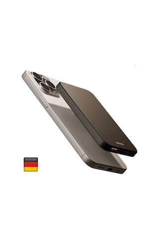 Woyax By Deji 5000 mAh 20 W Hızlı Taşınabilir Magsafe Powerbank Siyah