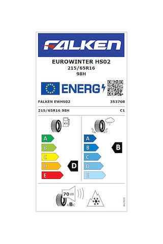 Falken 215/65 R16 98H EuroWinter HS02 Kış Lastiği 2026