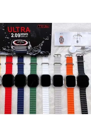 Technodia T10 Ultra 49 MM Çift Kordonlu Akıllı Saat (İthalatçı Garantili)