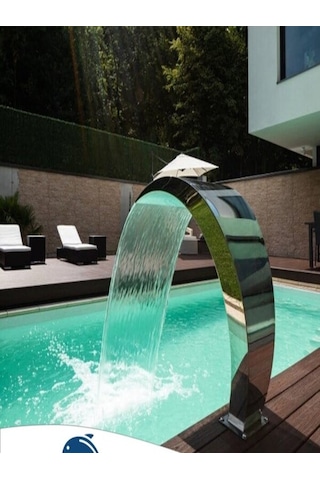 DEV PASLANMAZ 400x800 mm Kobra Model Havuz Şelale AISI 304 Kalite