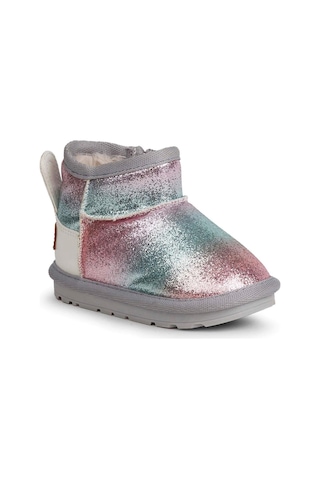 Slide Buck3060-bh004 Kürklü Çocuk Botu - Gri Gri