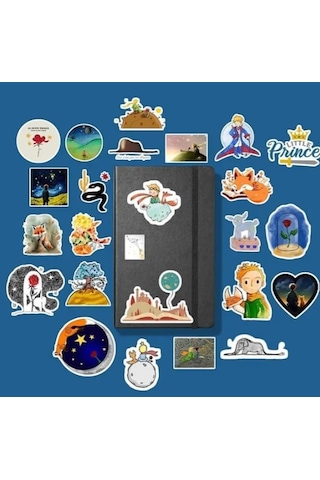 Küçük Prens/the Little Prince Sticker Paketi/bullet Journal Defter Çıkartma Ajanda Laptop Etiket Genel