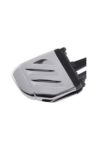 Novahub 4 Adet Abs Metal Klima Hava Çıkışı Klipsi, Land Rover Freelander 2 İçin Gümüş-siyah