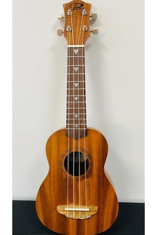 Puka Maun Ağacı Soprano Ukulele+Kılıf+Akort Aleti+Pena Full Set