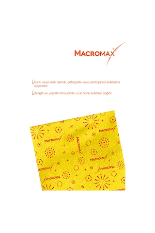 Macromax Ekonomik Temizlik Bezi 9'lu