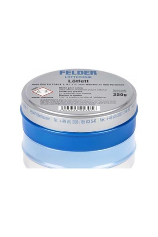 Lehim Pastası Lötfett Felder 250 Gr Made İn Germany
