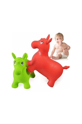 Şişme Zıp Zıp Eşek Pilates Eşeği Zıp Zıp Oyuncak