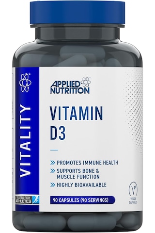 Applied Nutrition Vitamin 3000 Iu D3 Vitamin 90 Caps