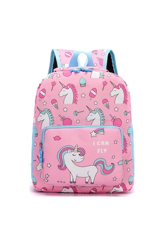 Lichen01 Tek Boynuzlu At Sırt Çantası Küçük Kız Ve Erkek Çocuklar İçin