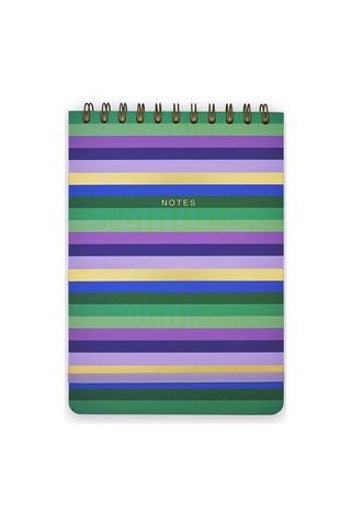 A5 Spiralli Stripe - Mauve Medley Çok Renkli