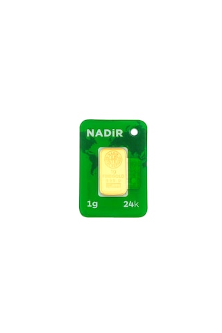 Altında Fırsat Nadir Gold 24 Ayar Külçe Gram Altın 1 Gr.