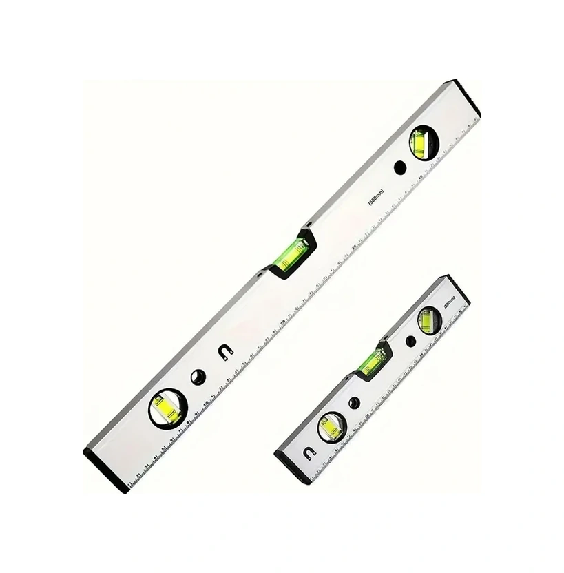 Willowhaven 2 Adet Manyetik Cetvel 30cm 4cm Kabarcık Terazi Hırdavat