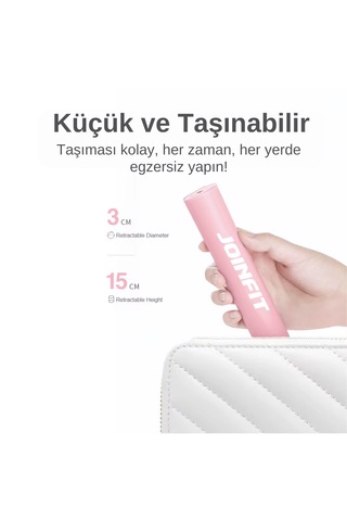 Joinfit Aerobik Ve Direnç Bandı 4'lü Set Pembe - Yeşil - Mavi - Gri