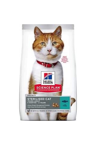 Hill's Sterilised Ton Balıklı Kısırlaştırılmış Yetişkin Kedi Maması 3 KG