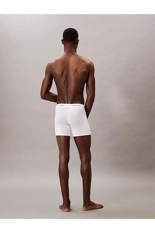 Calvin Klein Erkek 3 Lü Boxer Nb4394-100-9101 Beyaz