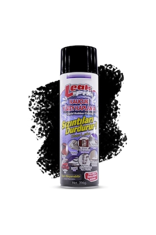 Leak Fix Siyah Su Yalıtım Spreyi Su Sızdırmazsprey Kauçuk Kaplama Sızıntı Durdurur