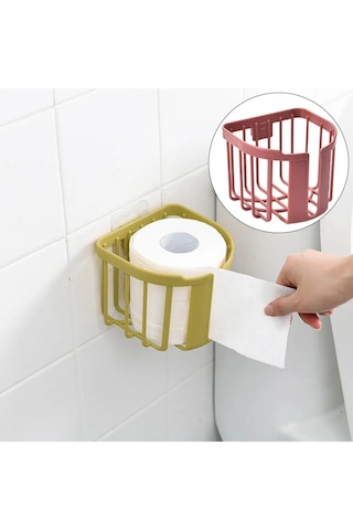 Tineke Wc Kağıdı İçin Pratik Kolay Monte Edilebilen Yapışkanlı Çok Renkli