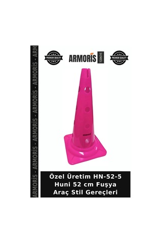 Özel Üretim Hn-52-5 Huni 52 Cm Fuşya Araç Stil Gereçleri