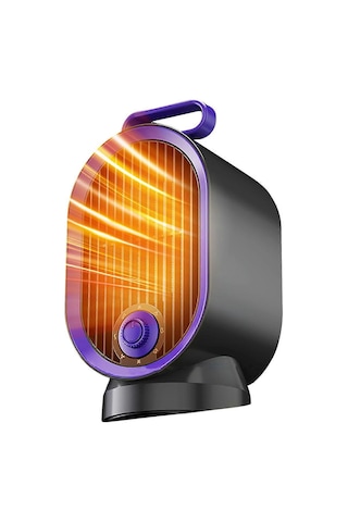 Elektrikli Fanlı Isıtıcı, Hava Isıtıcı, Domuz Sıcak Hava Fanı, Taşınabilir Elektrikli Isıtıcı Mini Masa Vantilatörü, Ev Ofisi