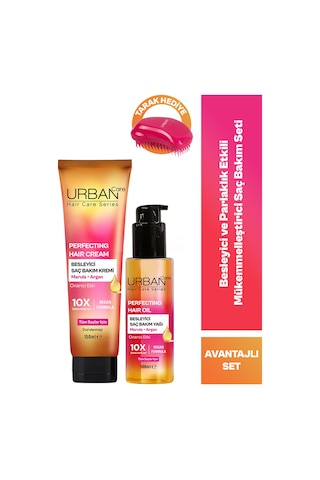 Urban Care Perfecting Besleyici Parlaklık Veren Saç Bakım Seti -saç Açıcı Tarak Hediyeli