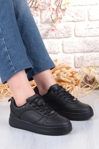 M.p 252 6049 Rahat Hafif Orijinal Ürün Kadın Sneaker Spor Ayakkabı Siyah