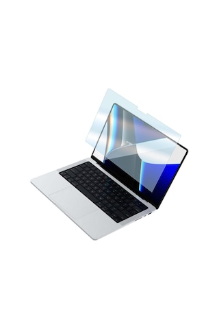 Apple Uyumlu MacBook Pro M4 Ekran Koruyucu 16.2 İnç Nano Şeffaf