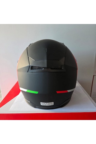 Çenesiz Kask Jk-512 Vizörlü Şeffaf Camlı Siyah,kırmızı,yeşil M Mat Siyah - Kırmızı - Beyaz