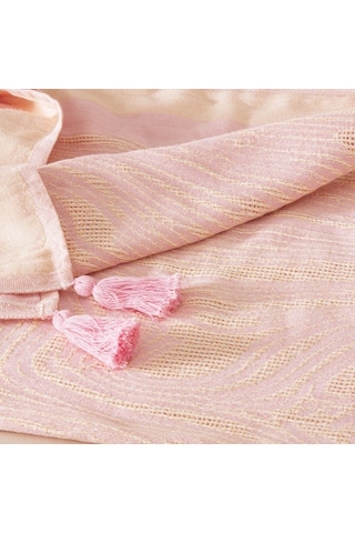 Taç Butik Alaçatı Throw Pembe 000000001500222204 Pembe
