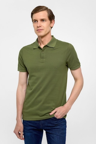 SÜVARİ Haki Slim Düz Polo Yaka Tişört