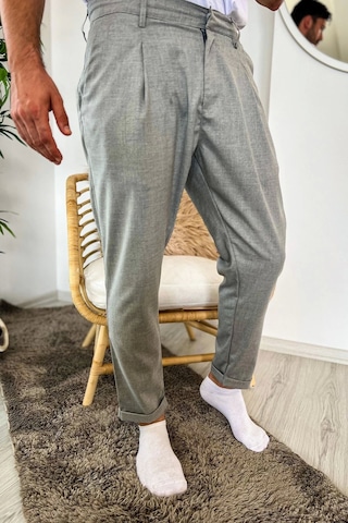 Saklımoda Chekcich Jogger Pantolon Grı Çok Renkli