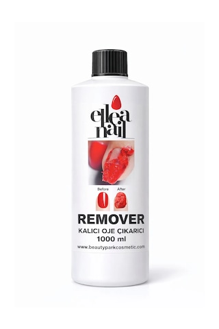 Kalıcı Oje Çıkarıcı Remover 1 L Ve Tırnak Temizleyici Cleanser 1 L Seti