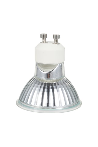 Neoglint Gümüş 120v 50w Gu10+c Ampul Kısılabilir Sıcak Beyaz 2800k