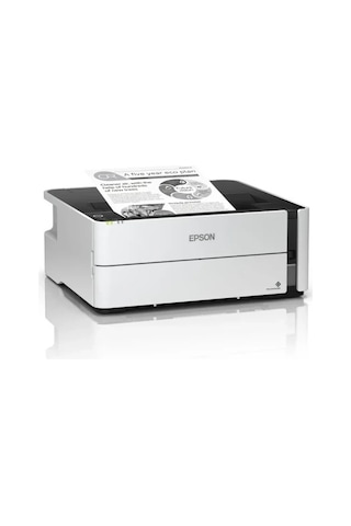 Epson Ecotank M1180 A4 Mono Tanklı Inkjet Yazıcı 20 Ppm, 11.000 Sayfa Mürekkep, Wi-fi & Ethernet