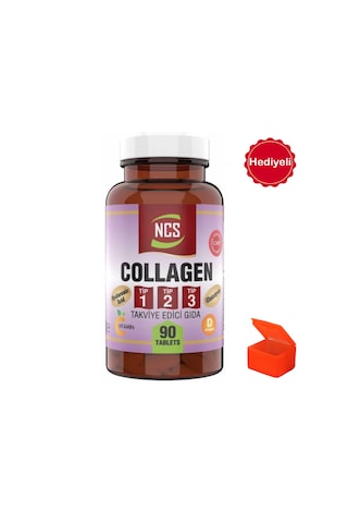Ncs Hidrolize Collagen Type 1-2-3 Vitamin C 90 Tablet + Hap Kutusu