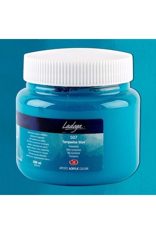 St. Petersburg Ladoga Akrilik Boya 500 Ml Turquoise 507